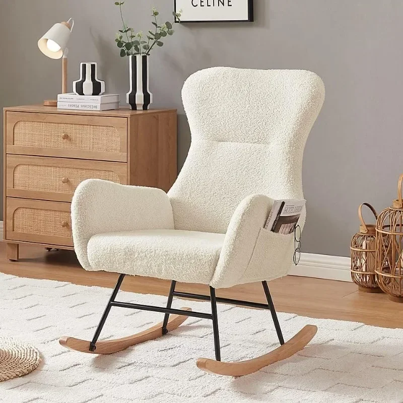 Baby Nursery Glider Chair - Kursi Goyang Hansones untuk Kamar Bayi,