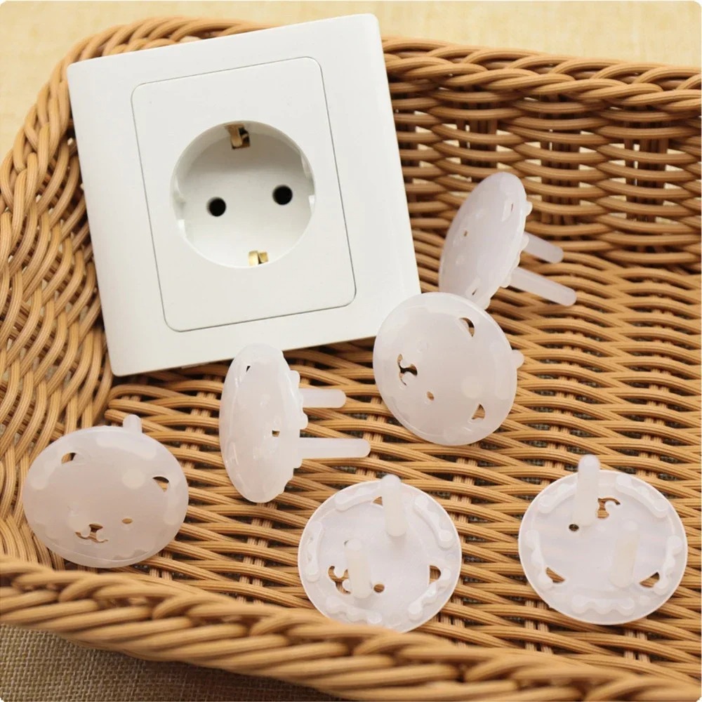 Outlet Cover Childproof - 5/10 Buah Penutup Pelindung Soket Daya