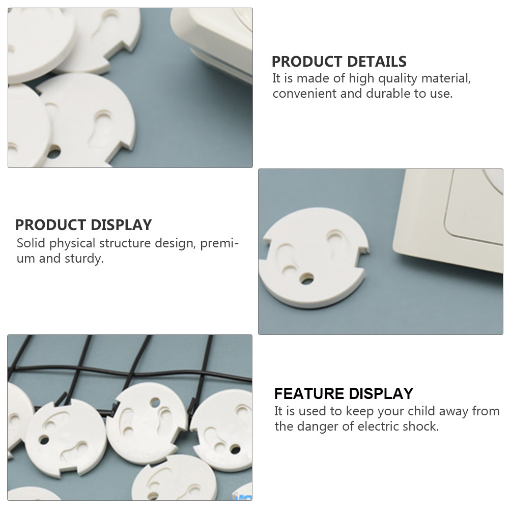Outlet Cover Childproof - 10 buah Penutup Stop Kontak Standar
