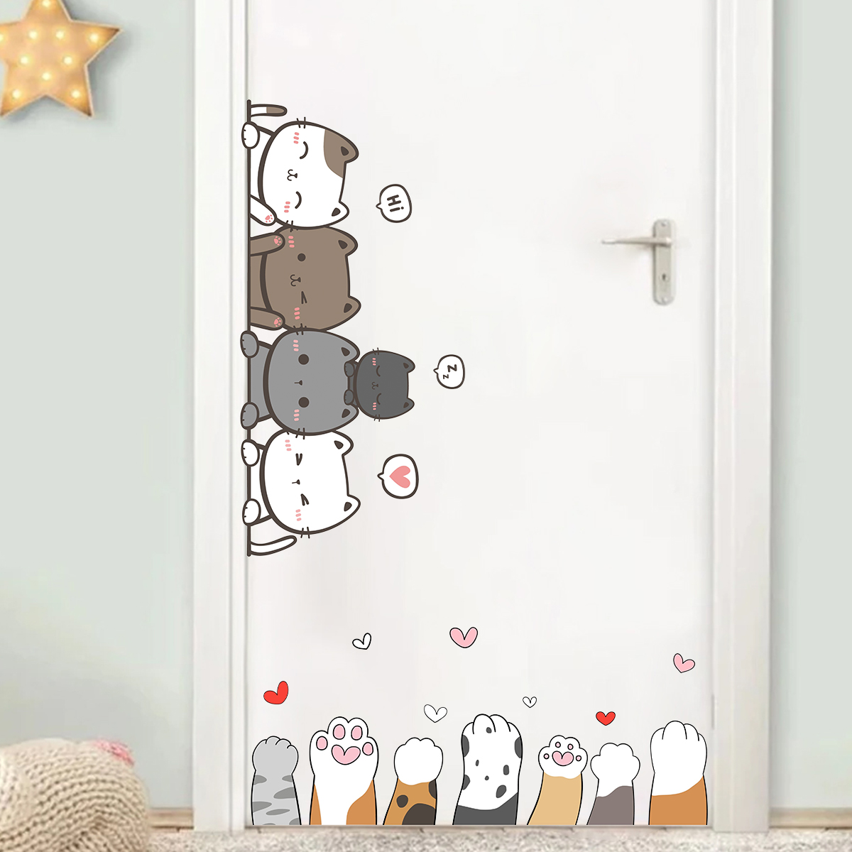 Baby Nursery Needs - Cakar kucing lucu kartun untuk anak-anak,