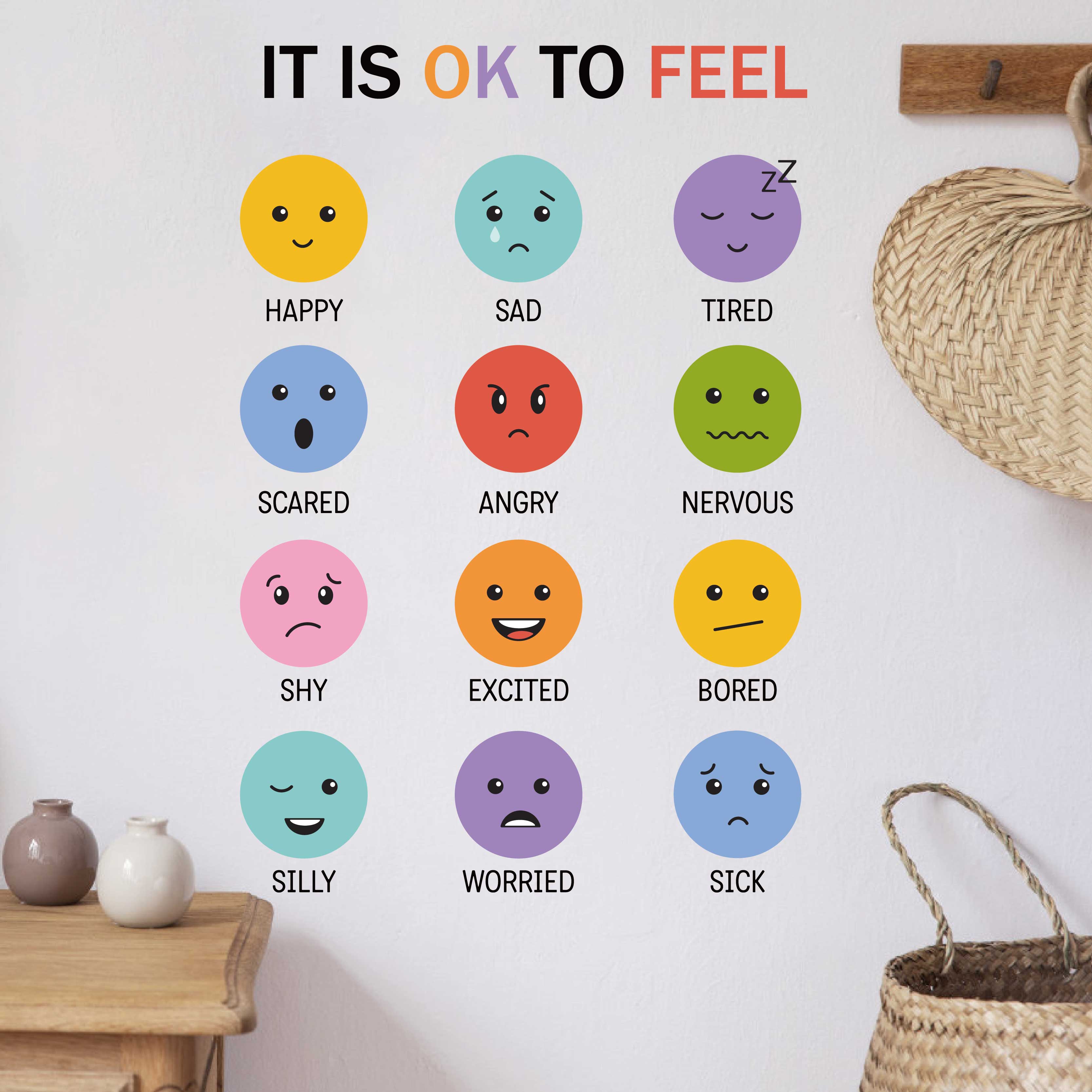 Stiker Dinding Emotikon 3D Ber - Baby Nursery Needs ulasan dan harga