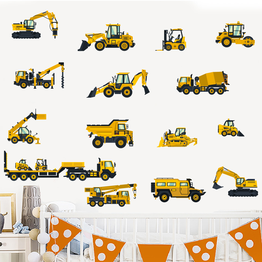 Stiker Dinding Mobil Rekayasa  - Baby Nursery Needs ulasan dan harga