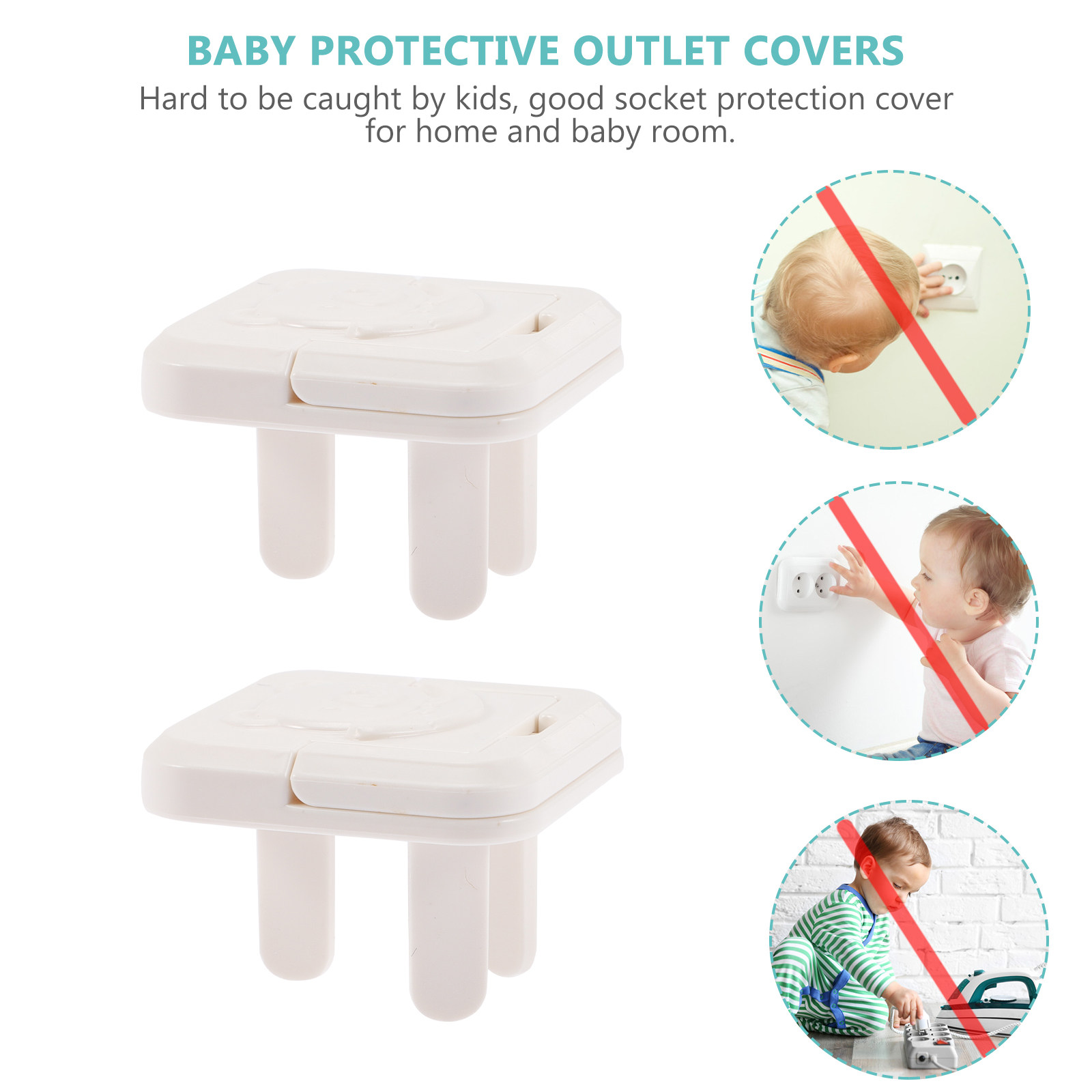 20 buah Pelindung Stop Kontak  - Outlet Cover Childproof ulasan dan harga
