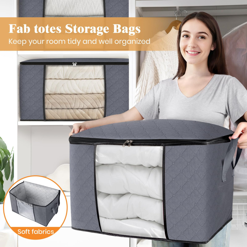 Tas Penyimpanan Lipat Besar Pa - Closet Organizer Baby ulasan dan harga