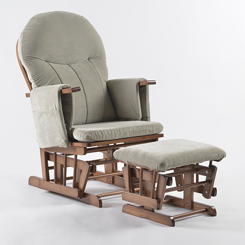 Kursi Menyusui Kayu Modern unt - Baby Nursery Glider Chair ulasan dan harga