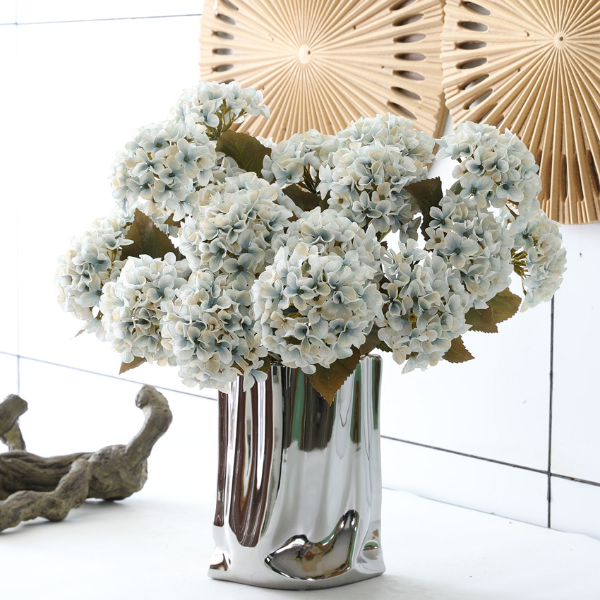 Bunga Hydrangea buatan, bunga  - Baby Nursery Fabric ulasan dan harga