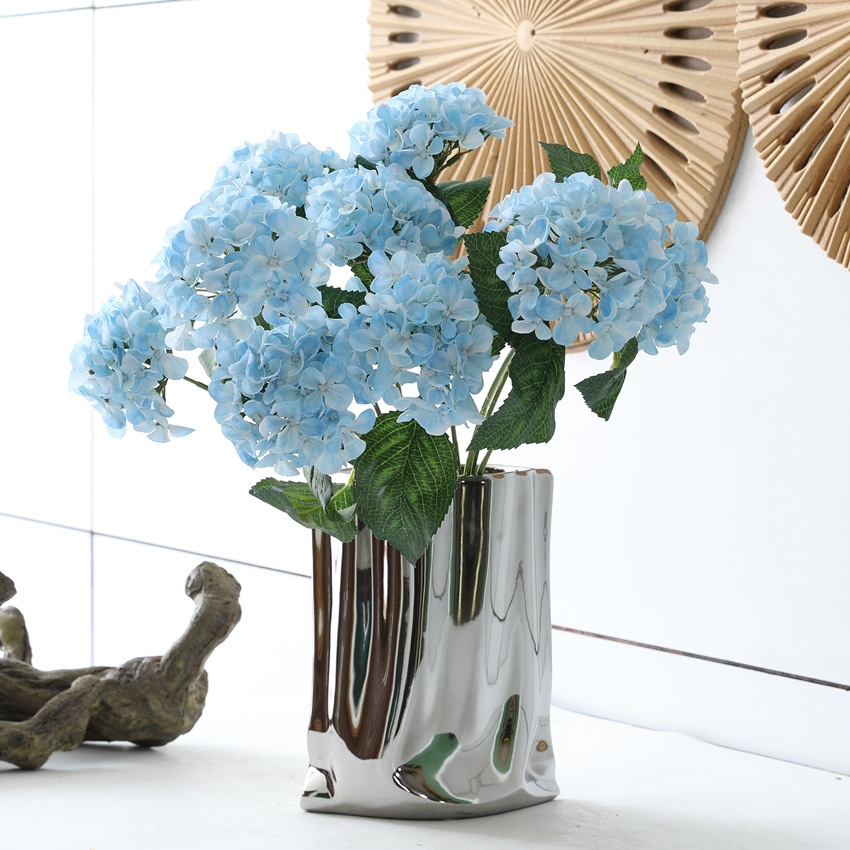 Bunga Hydrangea buatan, bunga  - Baby Nursery Fabric ulasan dan harga
