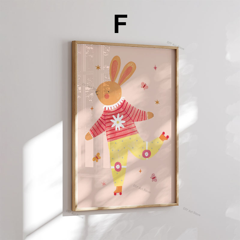 Lukisan Kanvas Seni Dinding Ka - Baby Nursery Fabric ulasan dan harga