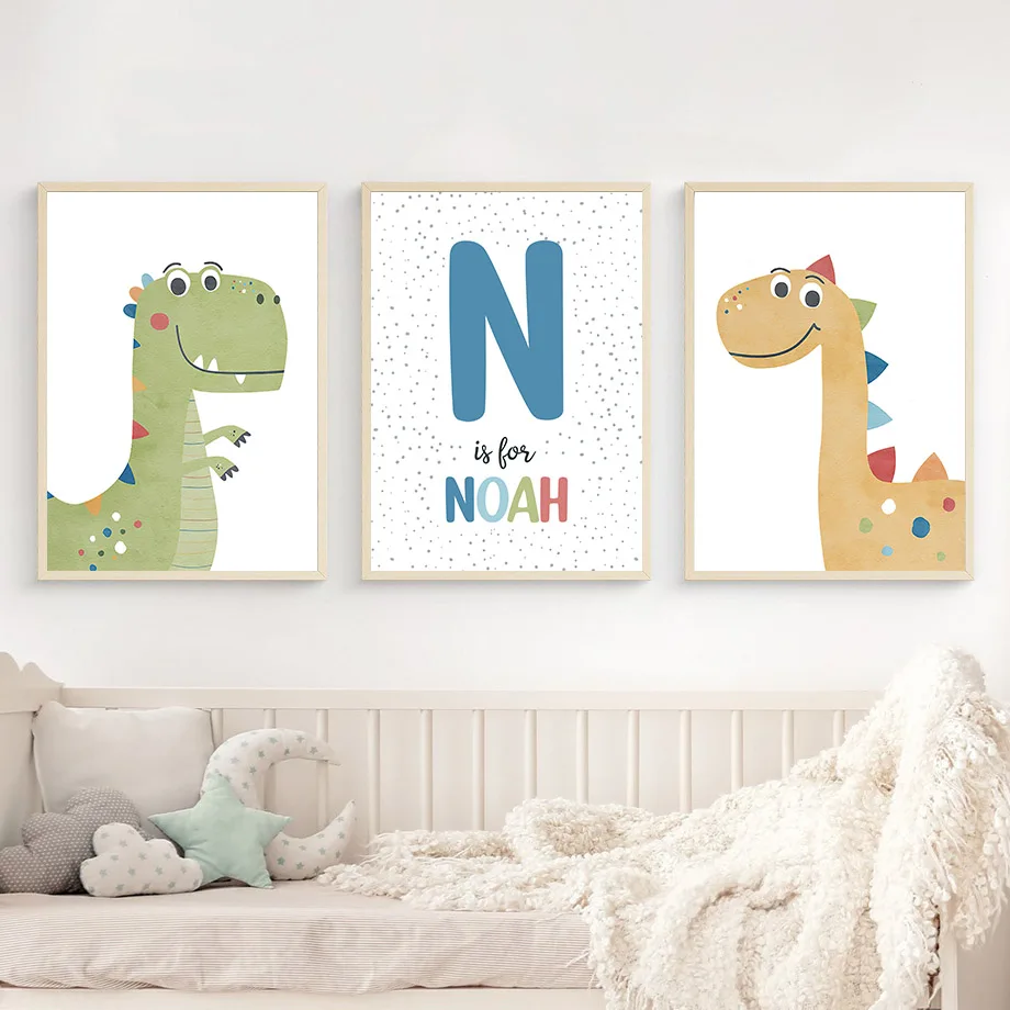 Kartun dinosaurus dipersonalis - Baby Nursery Decor Boy ulasan dan harga