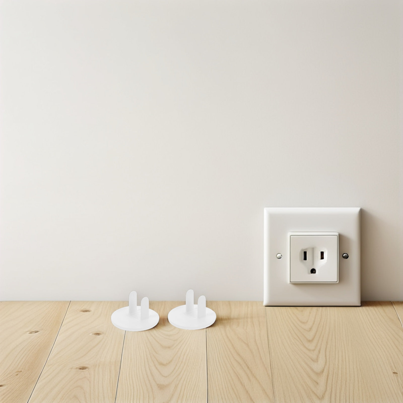 50Pcs Penutup Stopkontak Putih - Outlet Cover Childproof ulasan dan harga