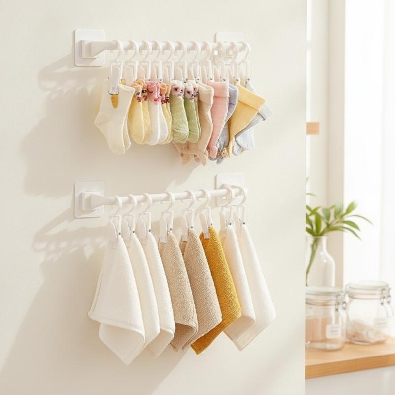 Gantungan Kaus Kaki Baru Tanpa - Closet Organizer Baby ulasan dan harga