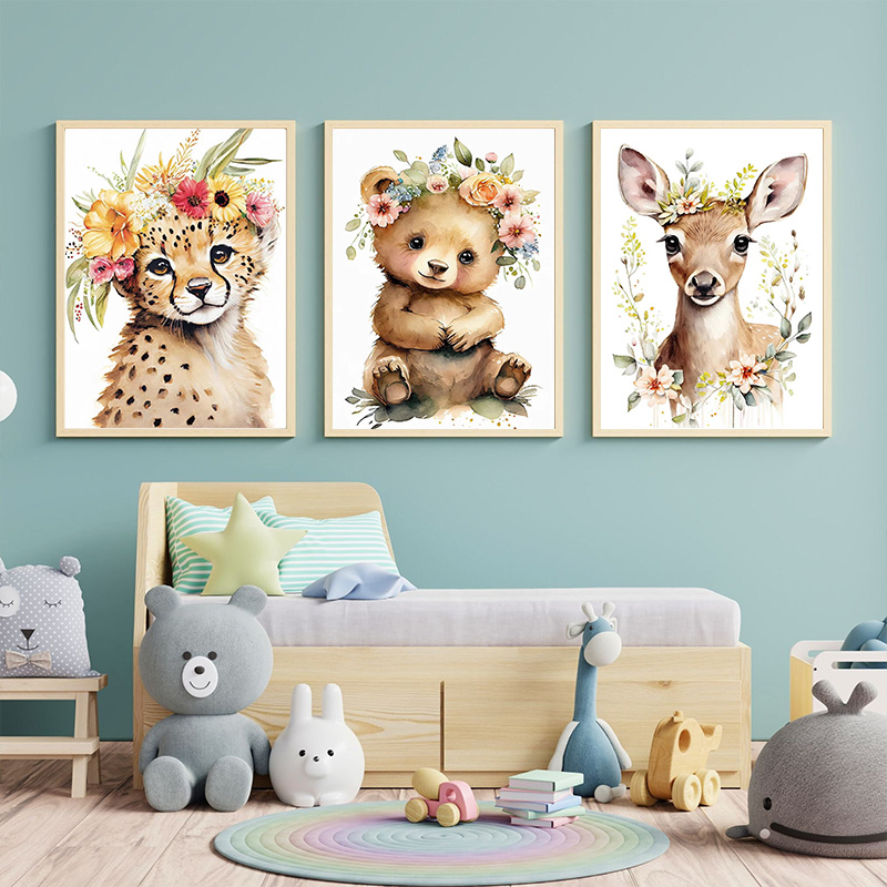Bayi Beruang Kelinci Rusa Raku - Baby Nursery Fabric ulasan dan harga