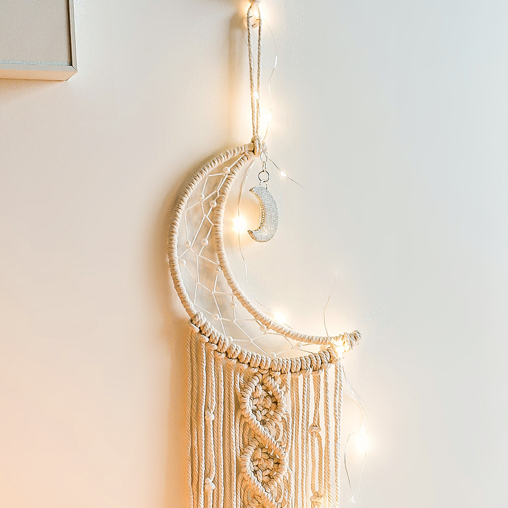 Macrame Dream Catcher Boho dek - Baby Nursery Needs ulasan dan harga