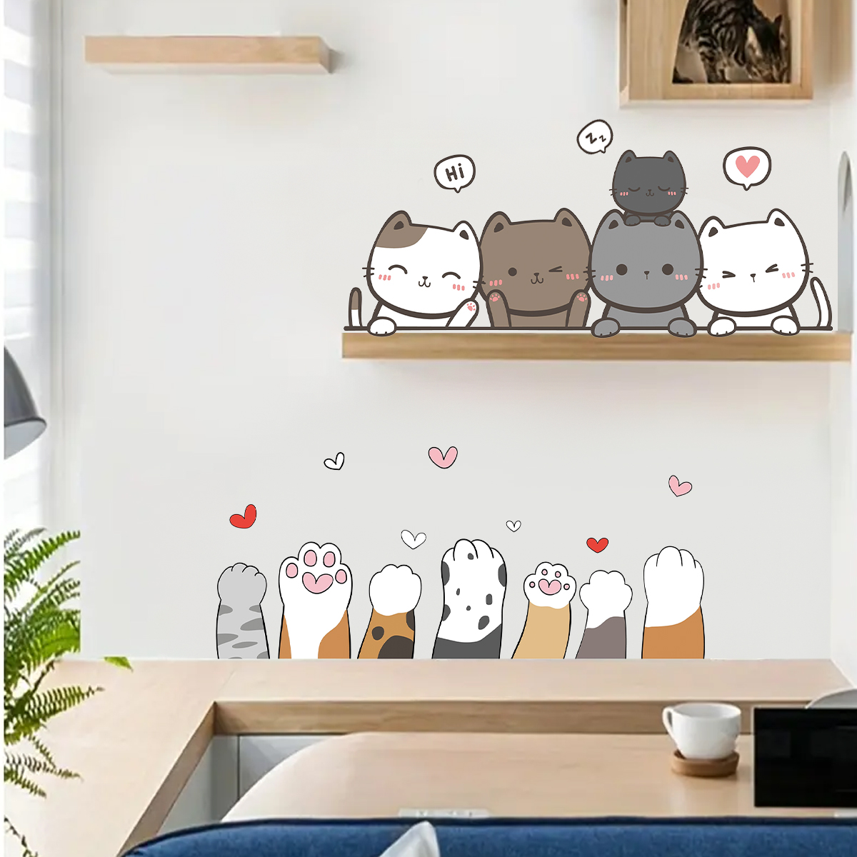 Cakar kucing lucu kartun untuk - Baby Nursery Needs ulasan dan harga
