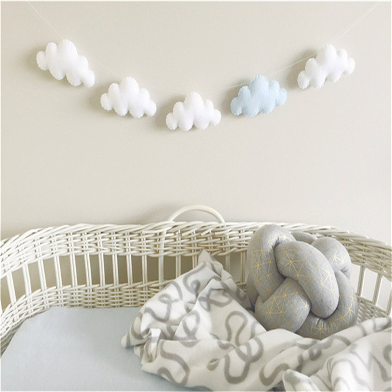 Nordic merasa awan karangan bu - Baby Nursery Fabric ulasan dan harga