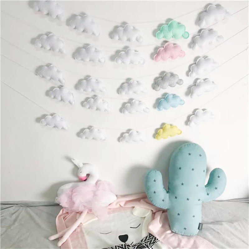 Nordic merasa awan karangan bu - Baby Nursery Fabric ulasan dan harga