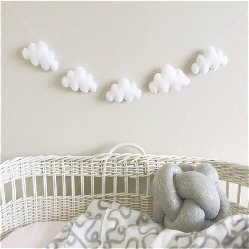 Nordic merasa awan karangan bu - Baby Nursery Fabric ulasan dan harga