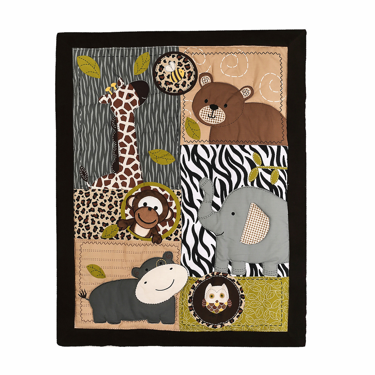 Set Seprai Tempat Tidur Bayi B - Baby Nursery Jungle ulasan dan harga